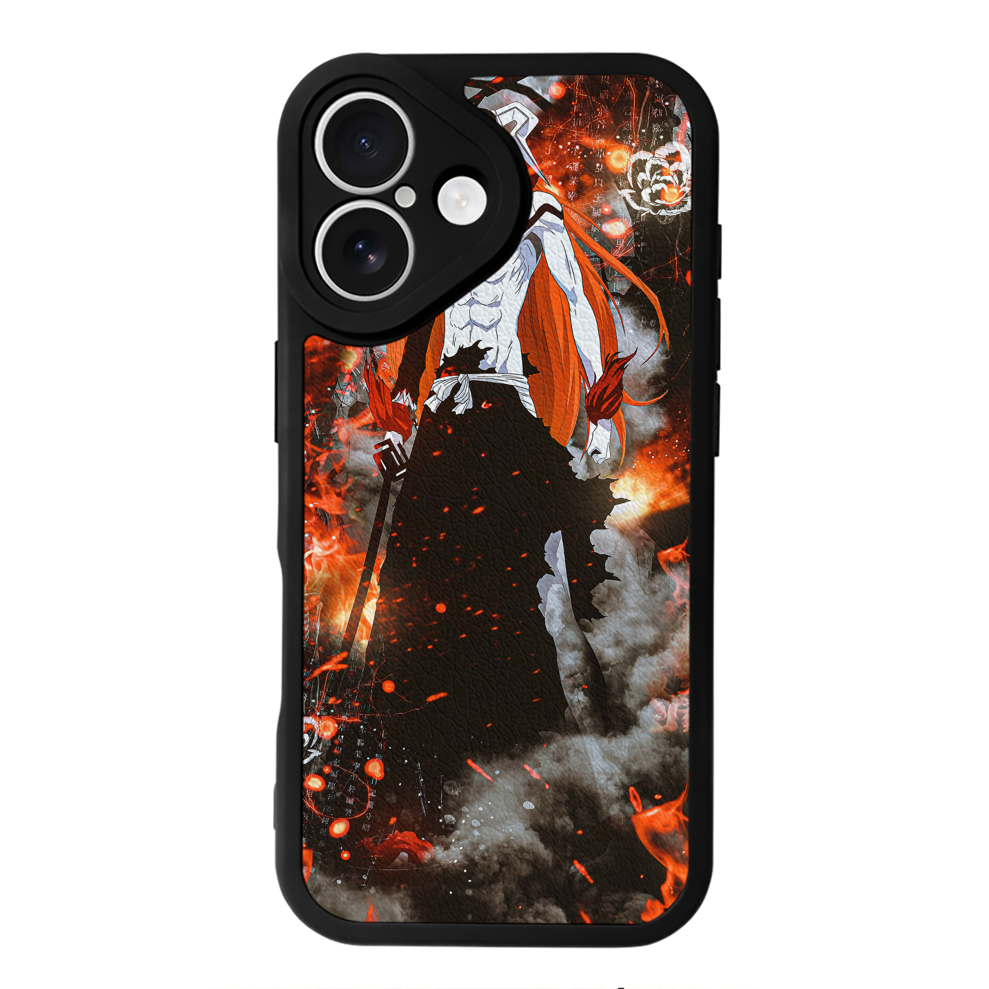（画像用） ブリーチ BLEACH 【iPhone 16シリーズ対応】シリコンスマホケース（レザー調） 材質：シリコン
